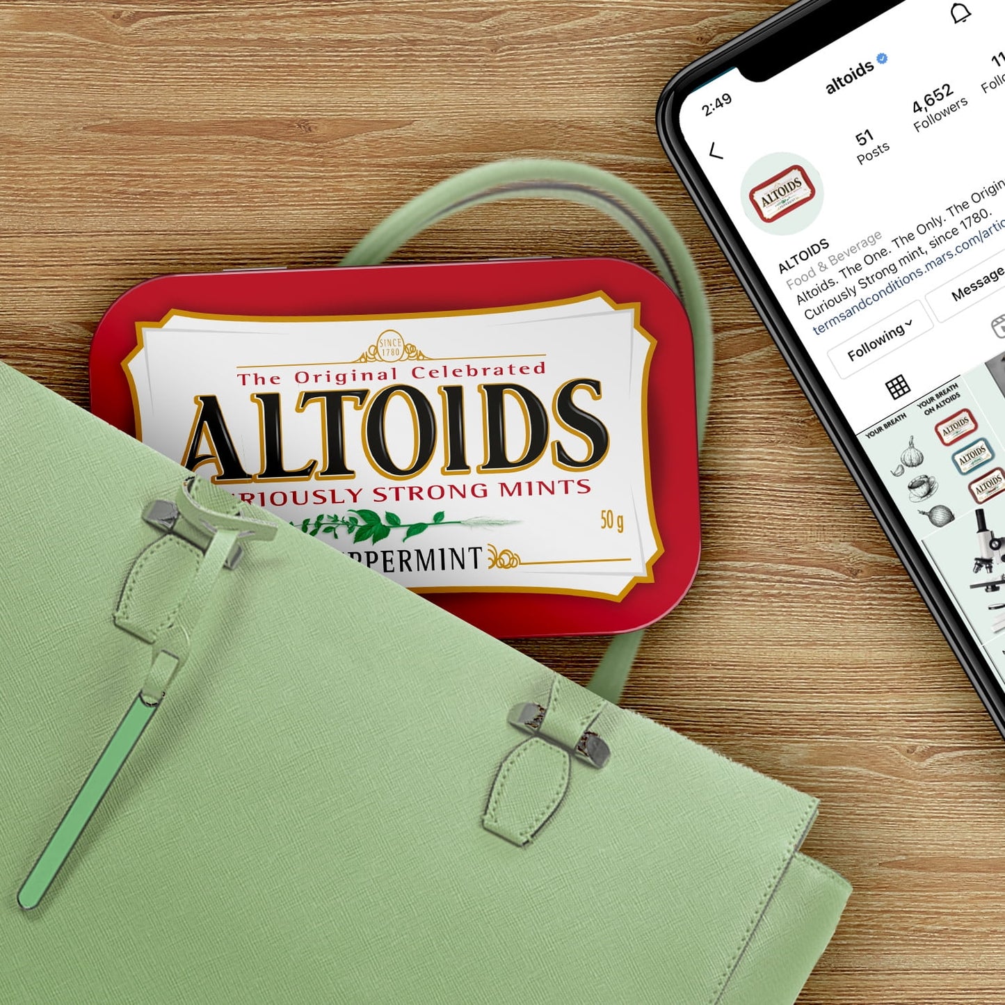 Altoids Peppermint 1.76 oz