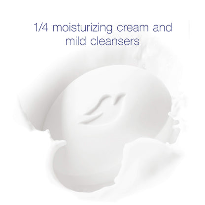 Dove:White 1/4 Moisturizing Lotion Travel Size