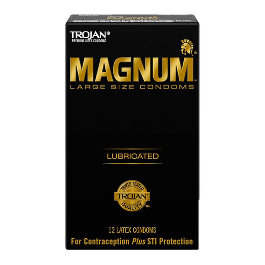 Trojan Magnum Condoms:large Size Lubricated