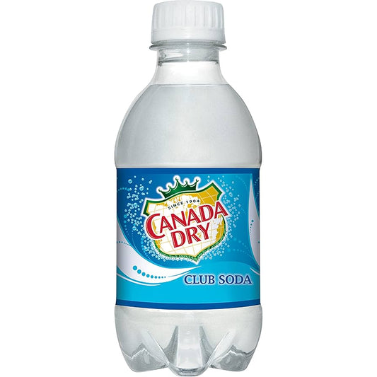 Canada Dry Club Soda, 10oz, Bottle