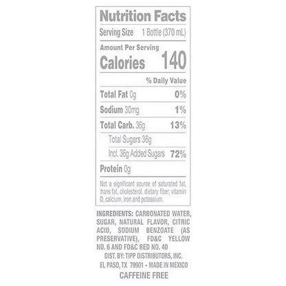 Jarritos Mandarin, 12.5 oz, Glass Bottle