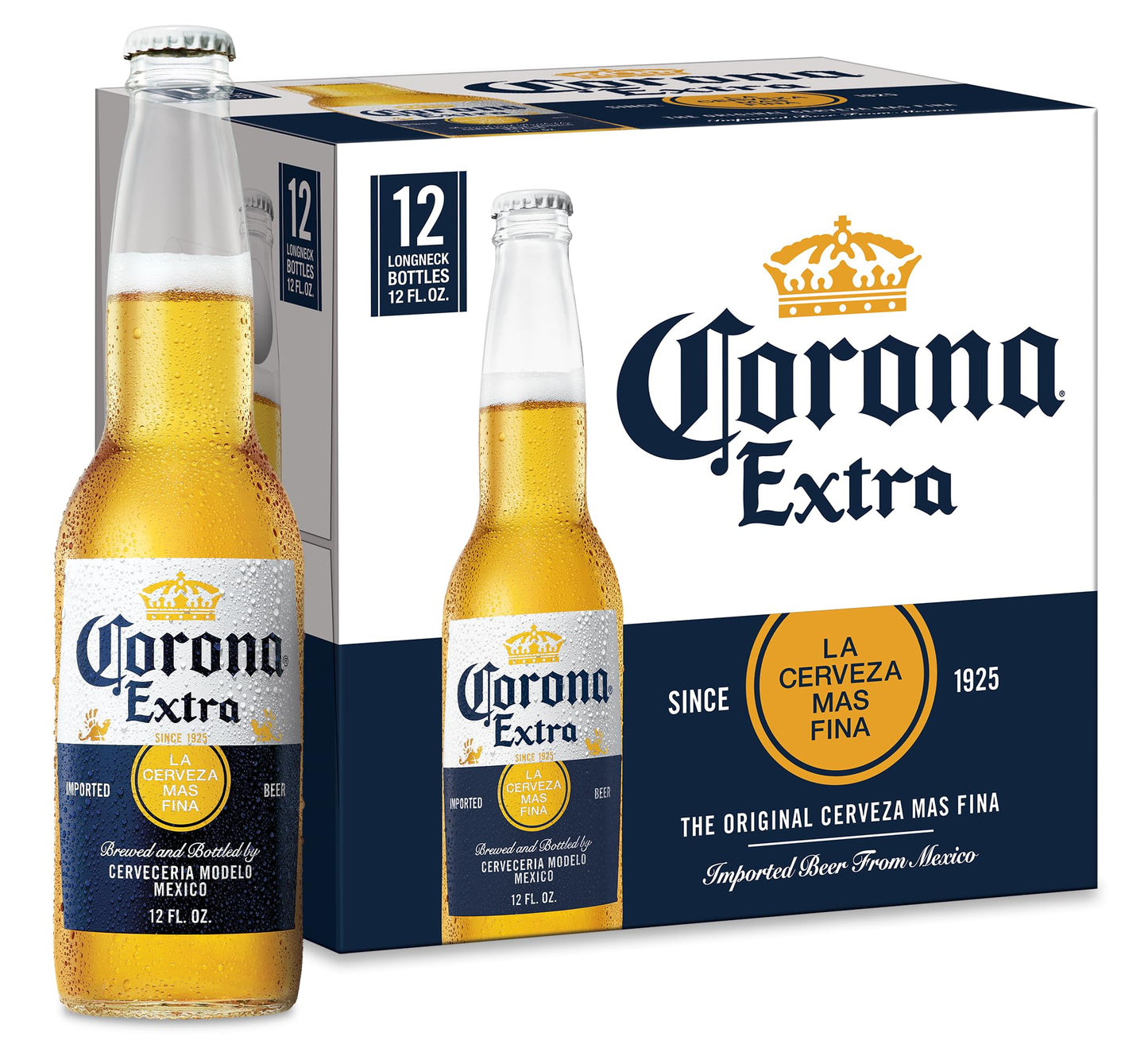 Corona, 12 Pack, 12 oz, Bottle