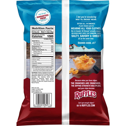 RUFFLES ALL DRESSED
