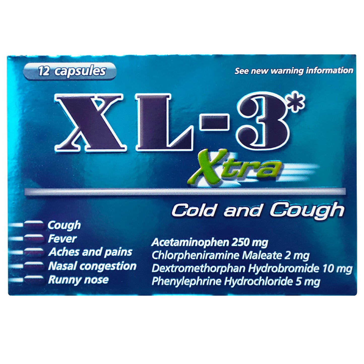 Xl-3 Cold and Cough Capsules
