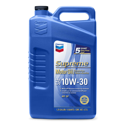 Chevron Supreme Motor Oil SAE 10W-30