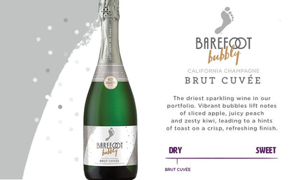 Barefoot Bubbly:Brut Cuvee