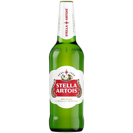 Stella Artois Premium Lager, SINGLE, 22.4 OZ, Bottle