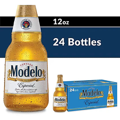 Modelo Especial, 18 Pack, 12 oz, Bottle