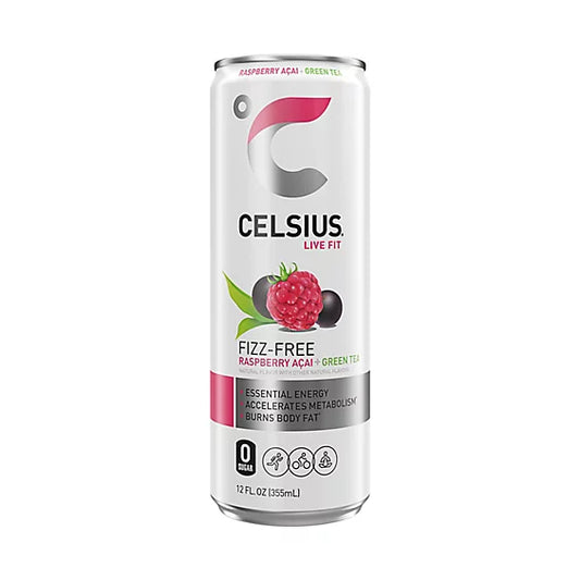 celsius raspberry acai