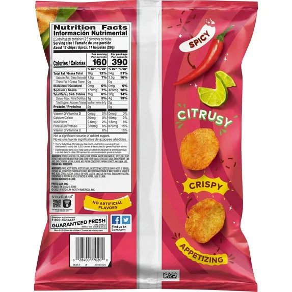 Lays Chile Limon