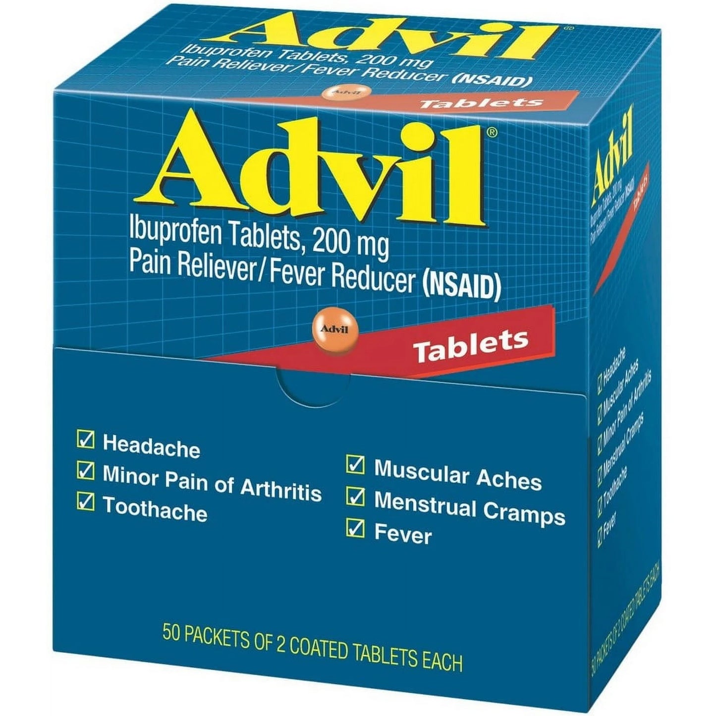 Advil:Pain Reliever / Fever Reducer