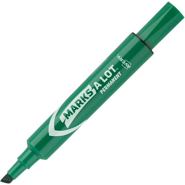 Avery Marks-A-Lot Regular Permanent Marker - 4.5 mm Marker Point Size - Chisel Marker Point Style -