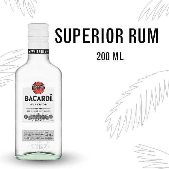 Bacardi Superior white 200ml