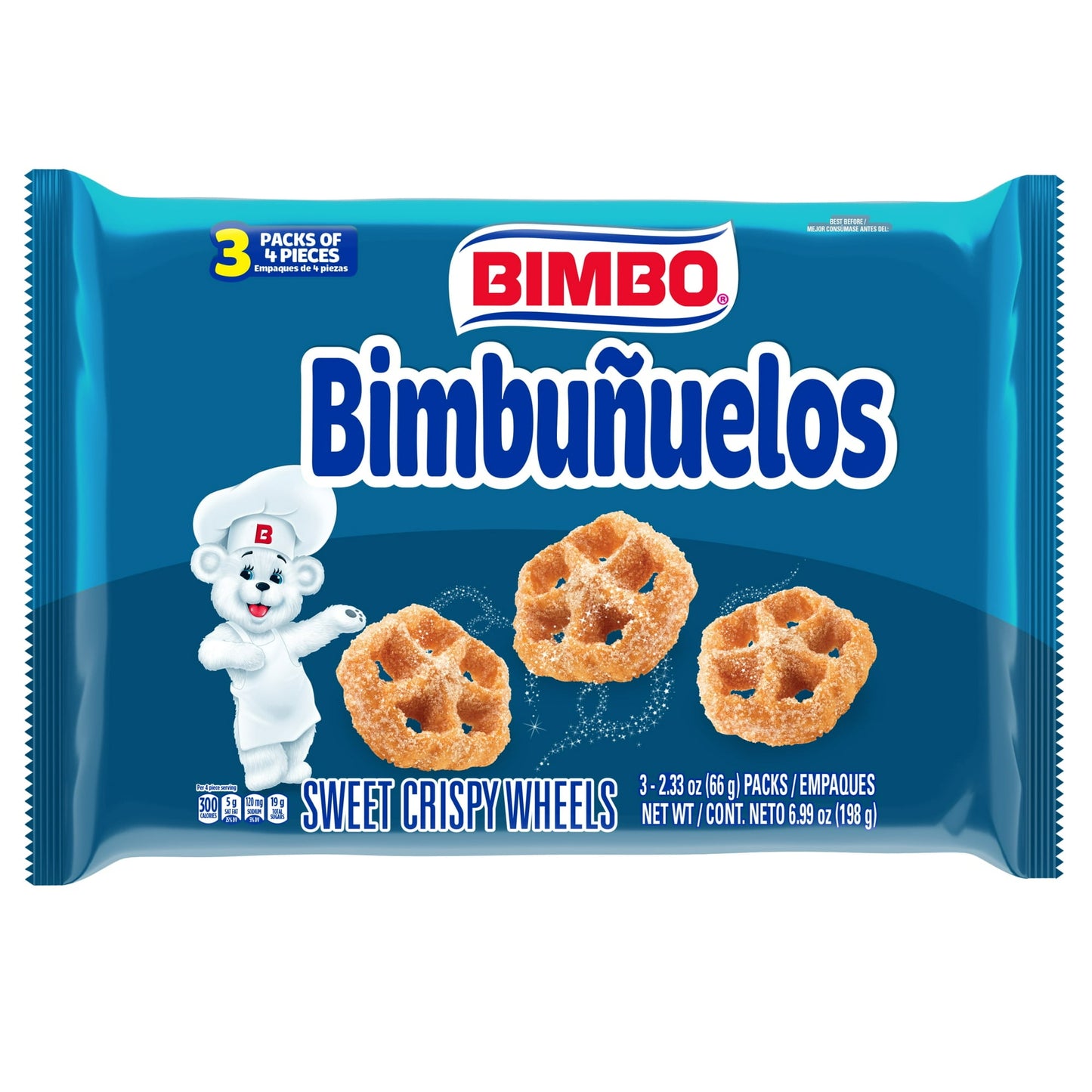 Bimbo Crispy Wheels Pastry