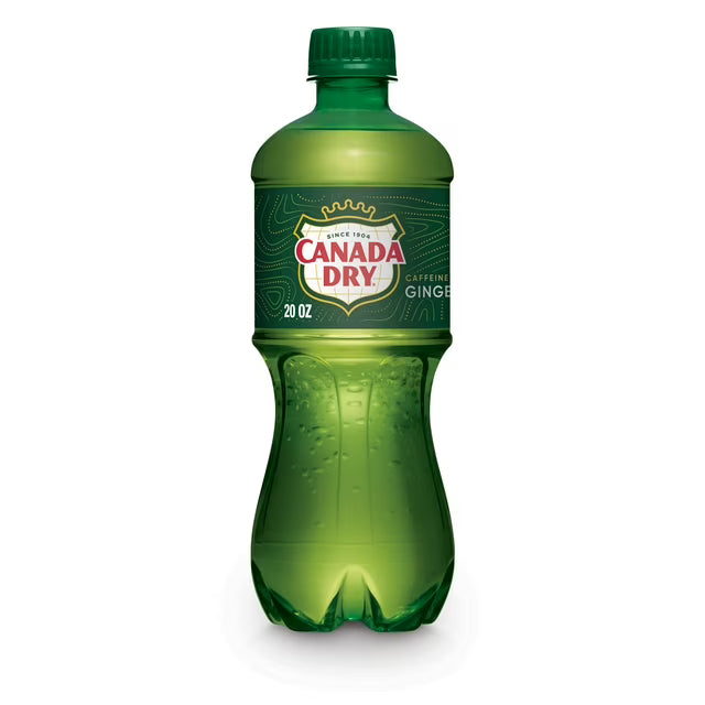 Canada Dry Ginger Ale, 20 oz, Bottle