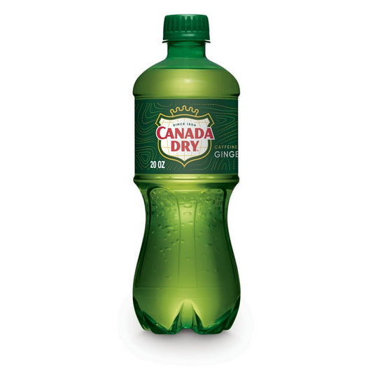 Canada Dry Ginger Ale, 20oz, Bottle