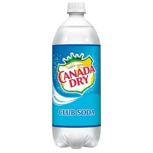 Canada Dry:club Soda 1 Liter