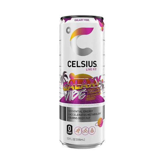 Celsius Galaxy Vibe 12 Oz Can