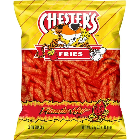 Fries Flamming Hot