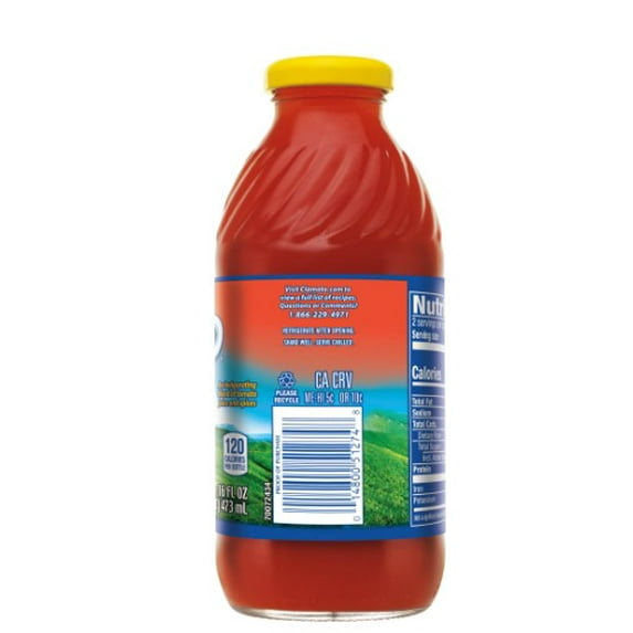 Clamato:picante, 16 oz, Bottle