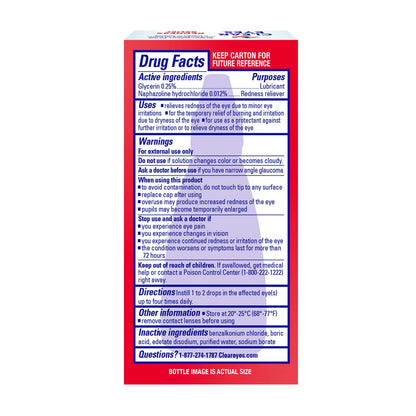 Clear Eyes:Redness Reliever Eye Drops