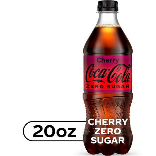 Coca-cola Zero:cherry 20oz