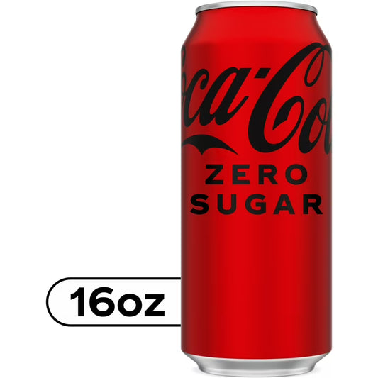 Coca-cola Zero:cola 16oz