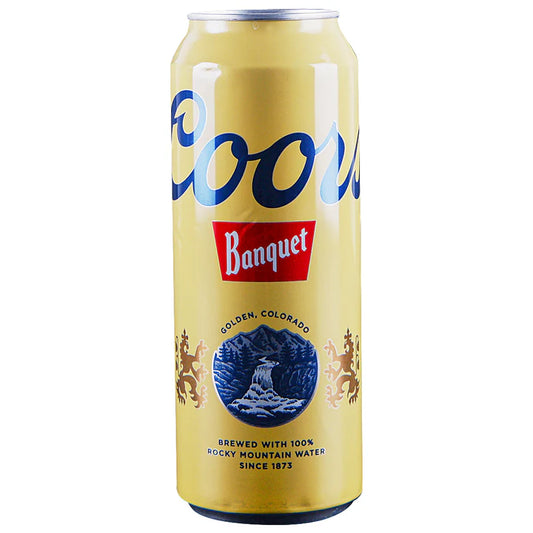 Coors Banquet, Single, 24 oz, Can