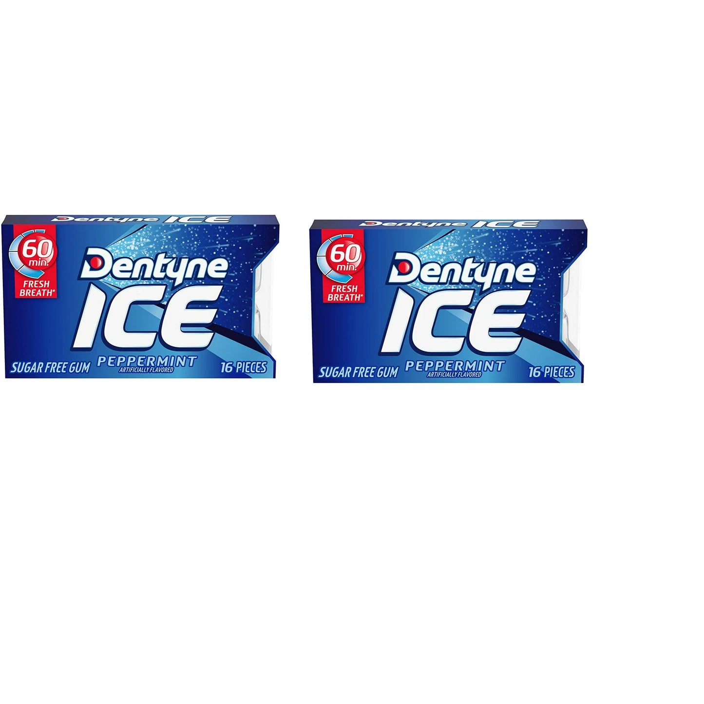 Dentyne Ice: Peppermint- Split 2 Fit Pack