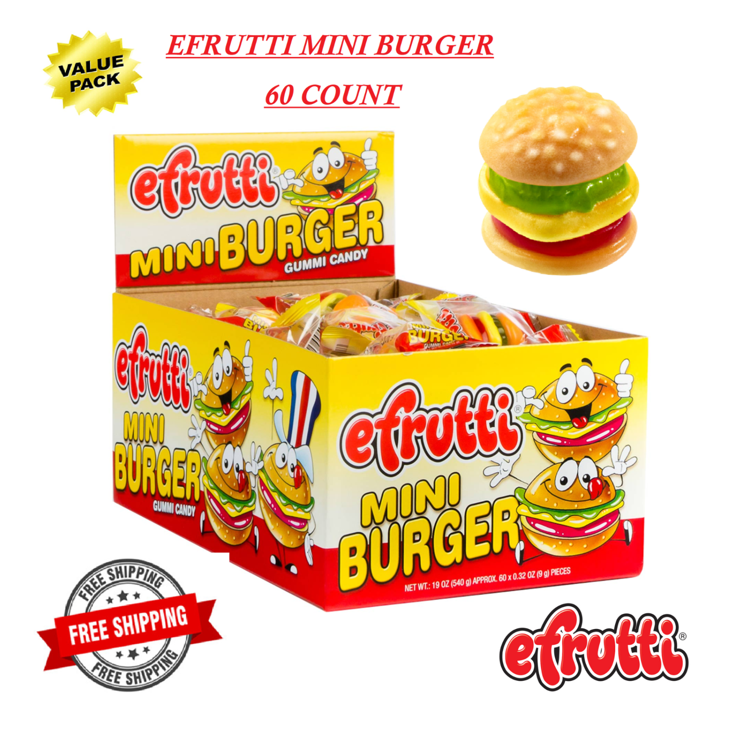 Gummy Mini Burger
