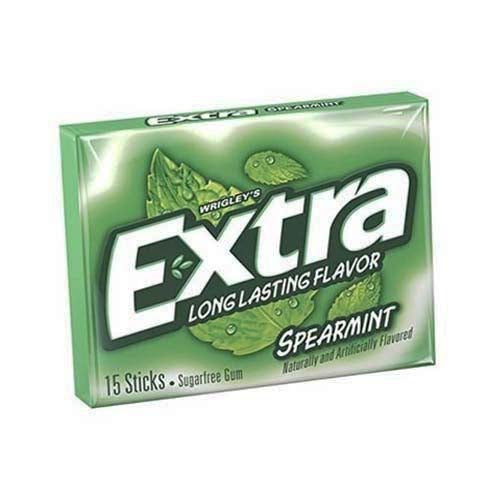 Extra Spearmint Long Lasting Gum