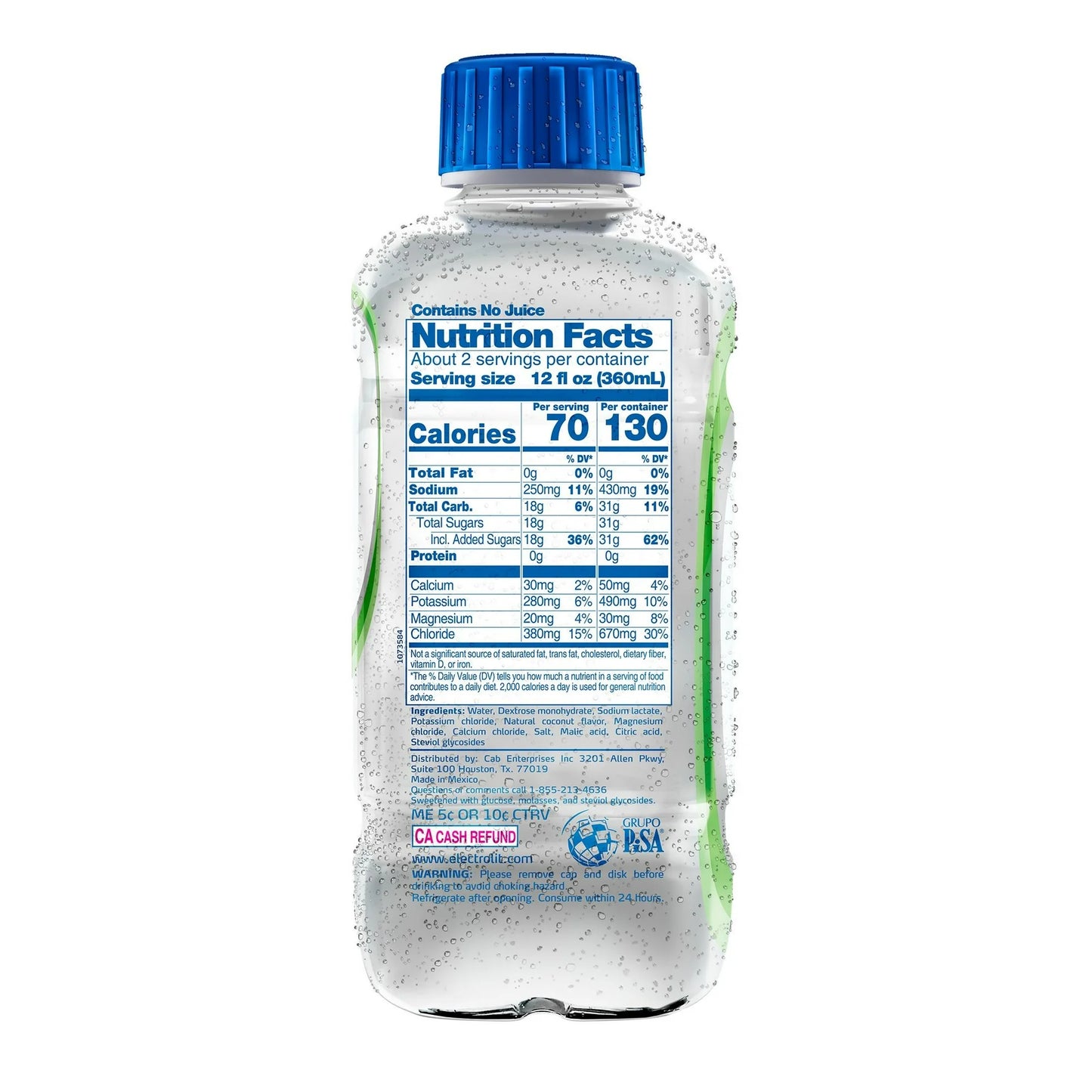 Electrolit Coconut 21oz