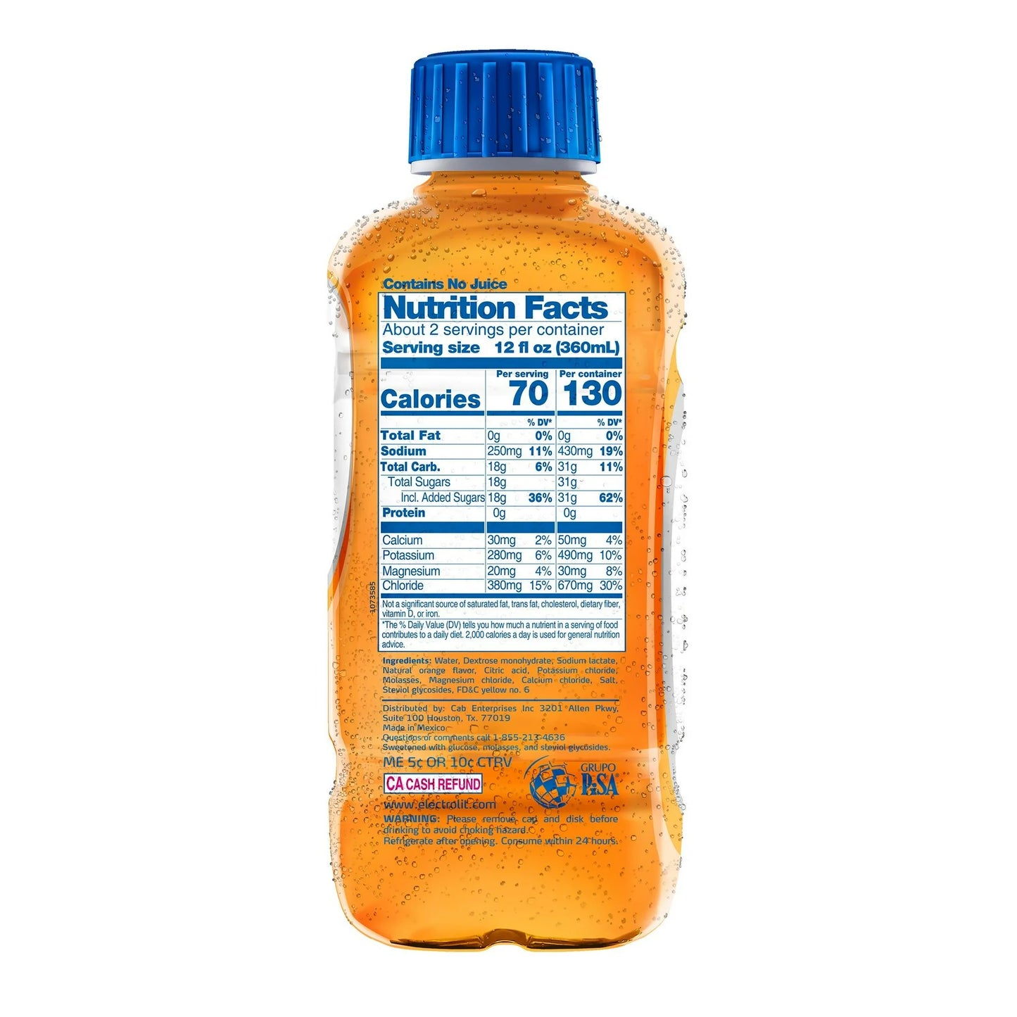Electrolit Orange