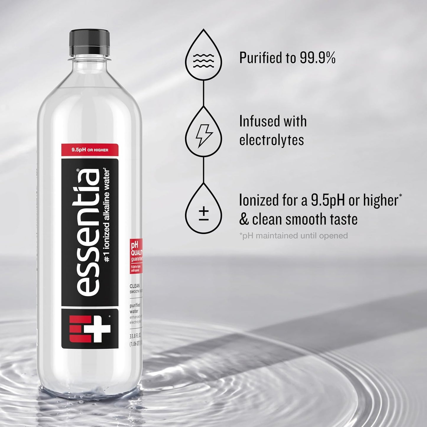 Essentia:purified Drinking Water 1lt
