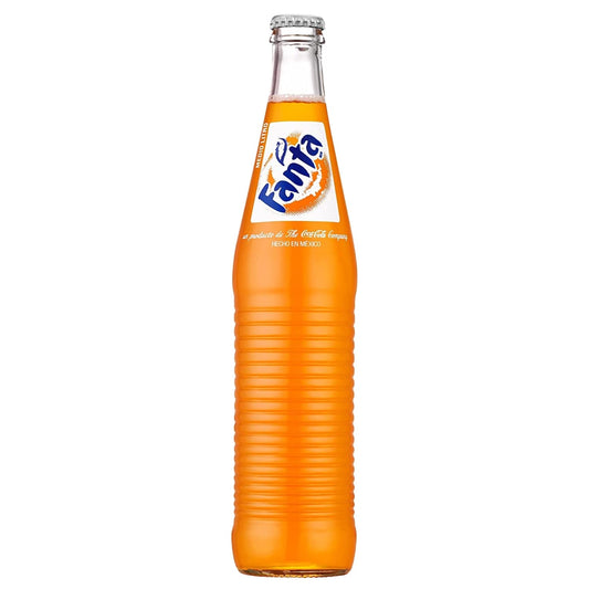 Fanta Orange Medio Litro Glass Bottle