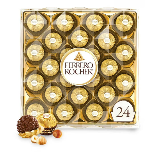 Ferrero Rocher:fine Hazelnut Chocolates