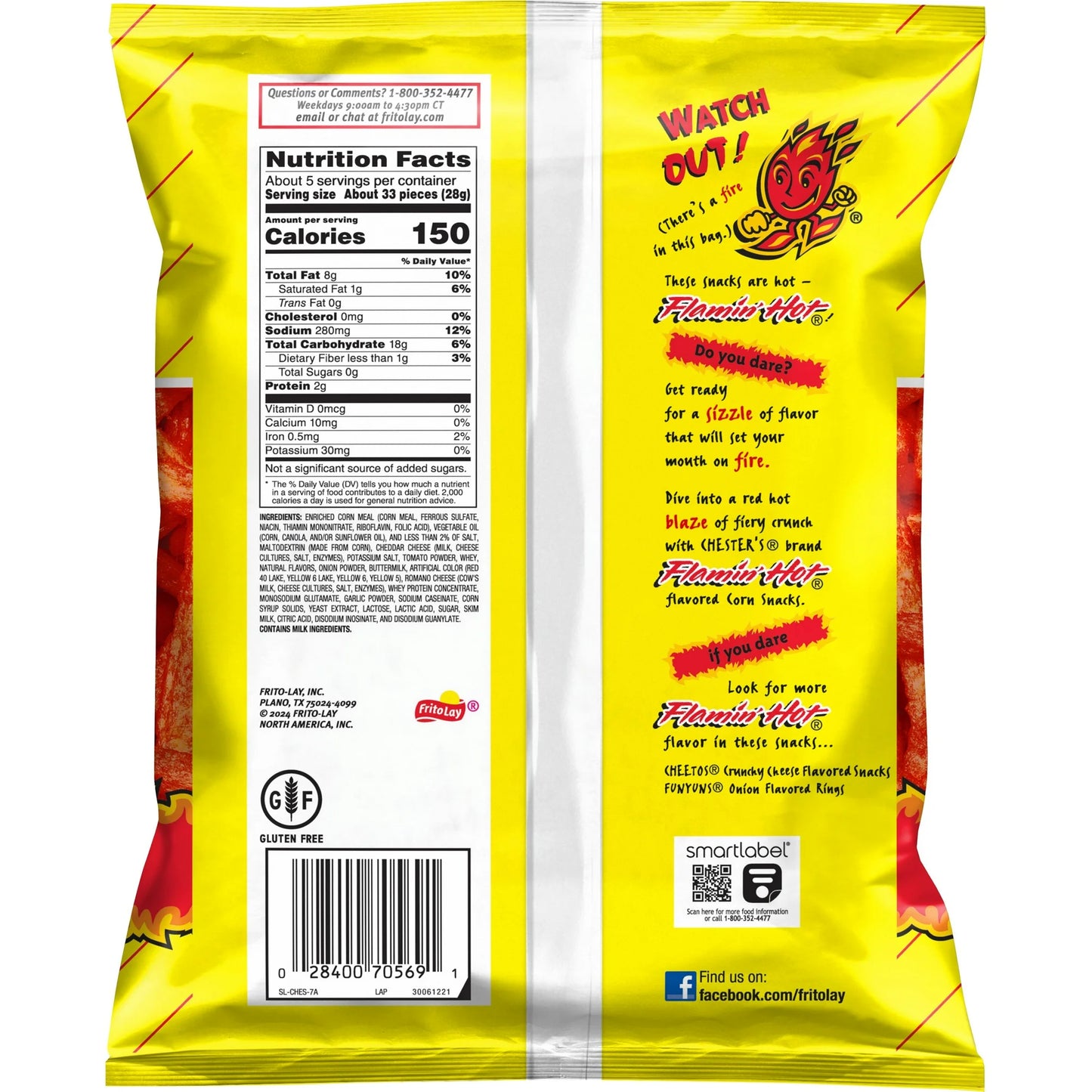 Fries Flaming Hot