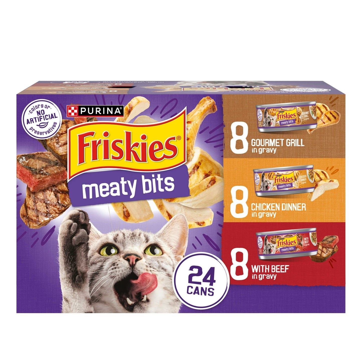 Friskies Wet:meaty Bits W/beef in Gravy