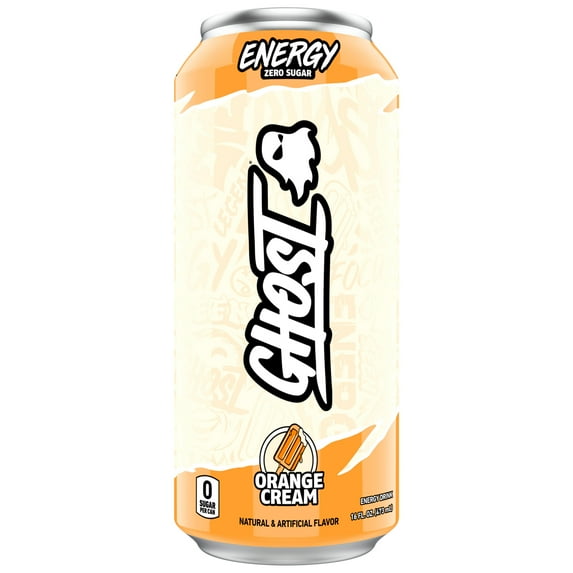 Ghost Energy Drink, Orange Cream