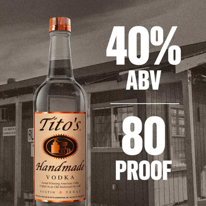 Tito's Handmade, Vodka, 375 Ml