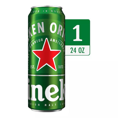Heineken, Single, 24oz, Can