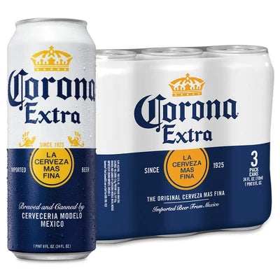 Corona, 3 Pack, 24 oz, Can