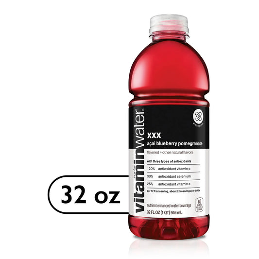 Glaceau Vitaminwater:xxx Acai-blueberry-pomegranate 32oz