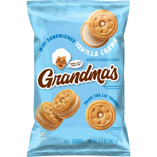 Grandman\'s Mini Sandwhich Cremes Vanilla