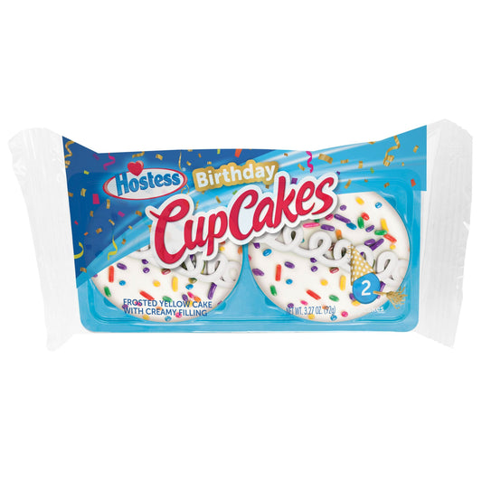 HOSTESS cup cake BIRTHDAY