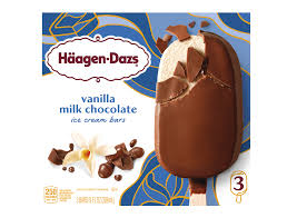 Haagen Dazs Bar Vanilla Choc Almond