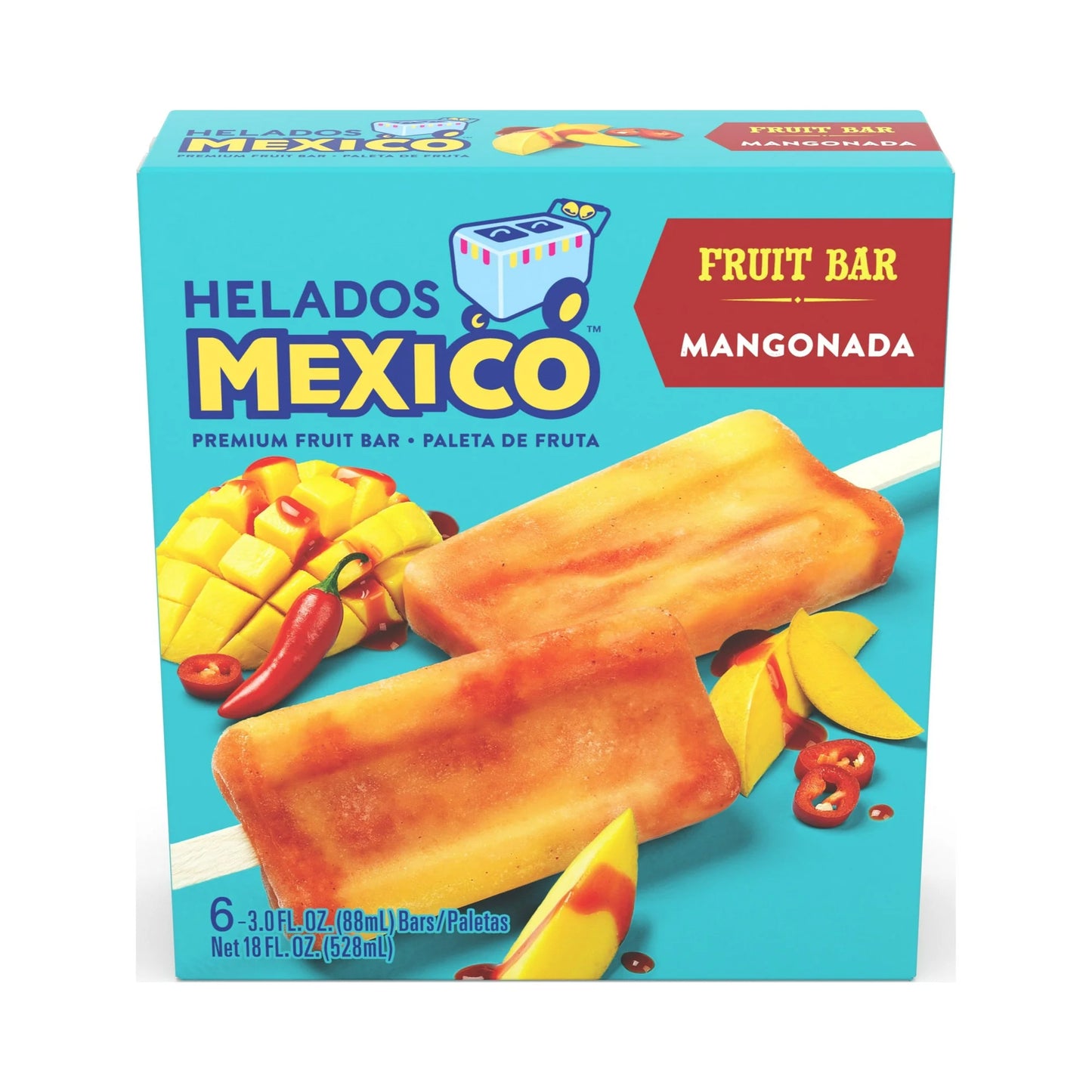 Helados Mexico Mango Fruit Bar