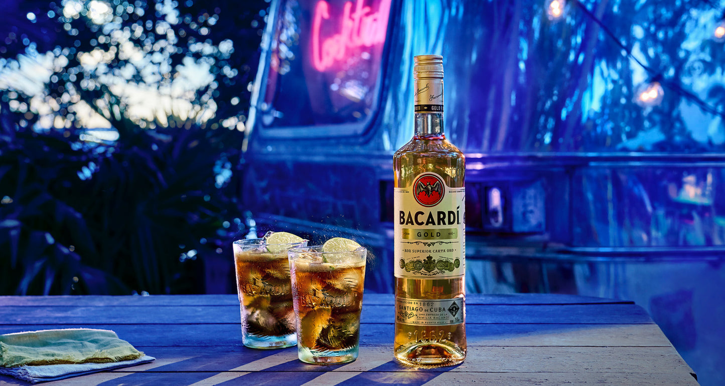 Bacardi Gold Puerto Rican Rum 750ml
