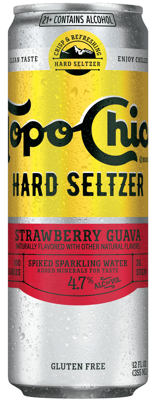 Topo Chico Strawberry Guava, 24 oz, Can