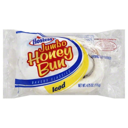 Hostess Jumbo Honeybun Iced